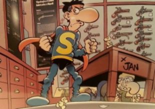 El dibuixant Jan i en 'Superlópez' assalten de nou el Museu Etnogràfic de Ripoll