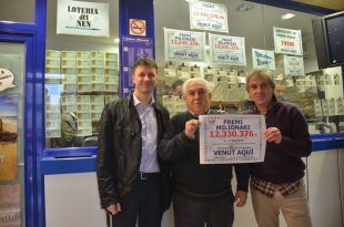 Un únic encertant de la Grossa de la Primitiva s'endú 12,3 milions d'euros a l'Escala