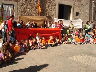 El CEIP Pericot de Girona demana més espai als mòduls i lamenta la poca receptivitat d'Educació 