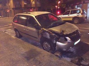 Detingut a Girona un indigent que va cremar un cotxe