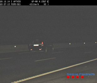 Denunciat per conduir a 211 km/h per l'autopista a Sant Julià de Ramis
