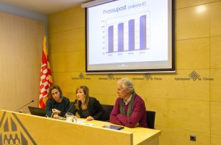 Girona presenta uns pressupostos pel 2015 més socials  