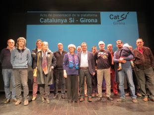 ERC presenta la plataforma 'Catalunya Sí Girona' per donar suport a Maria Mercè Roca