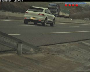Enxampat un conductor a 190 km/h a l'A-26 per Argelaguer