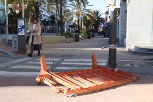 Els Bombers fan 11 sortides per les fortes ratxes de vent a la província de Girona