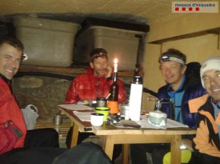Localitzen sans i estalvis tres excursionistes desapareguts prop del refugi d'Ulldeter