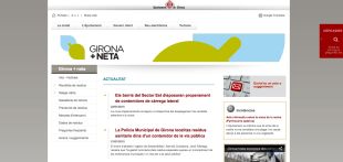 Els ciutadans de Girona podran saber a través d'un web si s'ha netejat el seu carrer