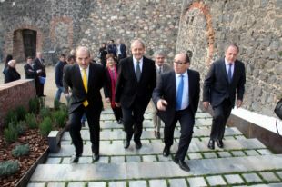 Felip Puig: 'Hostalric actualment juga la batalla de continuar projectant-se arreu del món'