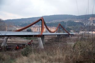 El nou pont sobre el Ter a Girona s'inaugurà dijous vinent, després d'anys d'endarreriments