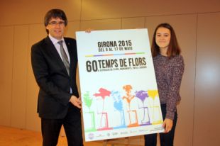 Es presenta el cartell de la 60a edició del 'Girona, Temps de Flors'