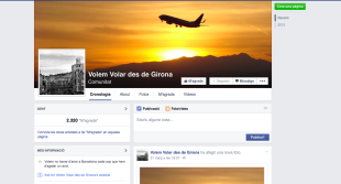 Una pàgina a Facebook reclama més vols per a l'Aeroport de Girona