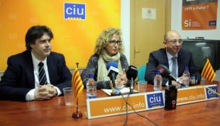 CDC i UDC escenifiquen el seu suport a Anglada com a alcaldable a la Bisbal d'Empordà