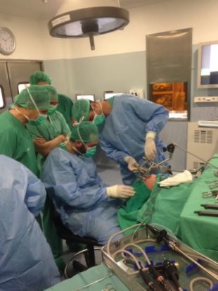 L'Hospital Josep Trueta fa una operació de laringe amb tecnologia 3D pionera a Catalunya