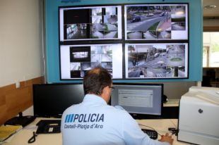 La videovigilància a Platja d'Aro redueix un 30% els delictes en el que portem d'any