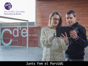 El Parc Científic i Tecnològic de la UdG s'anuncia a les xarxes socials