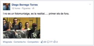 Borrego (PP) acusa l'alcaldessa de Figueres d'afavorir els immigrants