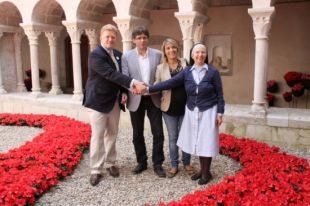 Les flors, nexe d'unió entre la ciutat belga de Gant i Girona
