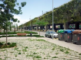CiU de Girona vol tapar part del viaducte del tren amb jardins verticals