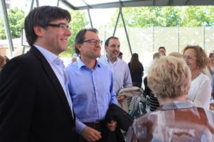 Mas diu que l'unió de diverses sensibilitats i un moviement fort farà avançar el procés