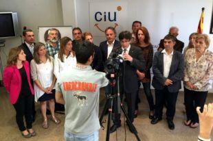 Puigdemont fa una crida a la mobilització per reforçar el projecte de CiU per Girona