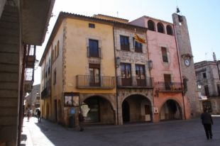 Els Mossos despengen de matinada l'estelada de l'Ajuntament de Torroella de Montgrí