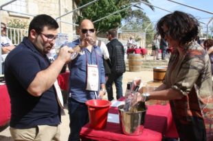 Uns 300 amants del vi s'apleguen a Sant Martí d'Empúries