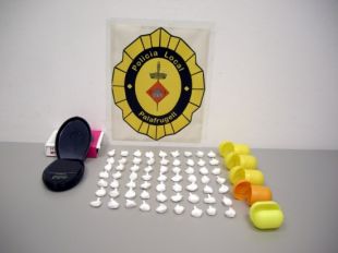 Detinguda a Palafrugell amb 63 paperines de cocaïna amagades al cos