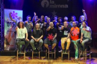 La Banda Impossible assaja a Salt abans del Canet Rock