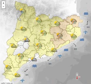 Activat l'Inuncat davant la previsió de tempestes per aquesta tarda