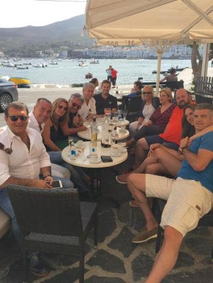 Cimera de Joan Laporta a Cadaqués abans d'anunciar candidatura