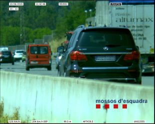 Capten amb el radar un conductor que circulava a 204 km/h per l'autopista