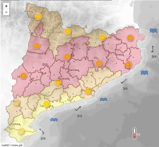 Les temperatures tornaran a superar els 40 graus avui i demà