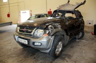 Mor una conductora de 18 anys en bolcar amb el 4x4 a l'N-260 a Besalú