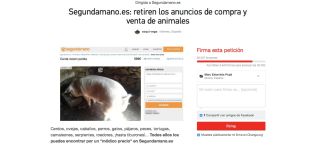 Un entrenador de gossos gironí demana a segundamano.es que no vengui animals