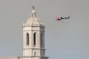 Estabilitzat l'incendi a les Pedreres de Girona que ha afectat 36 hectàrees
