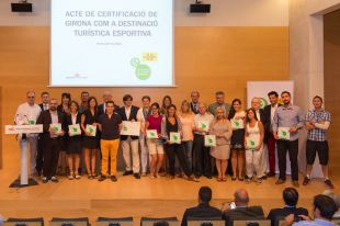 Girona obté la certificació de destinació de turisme esportiu