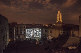 Filip Roca guanaya el segon Festival de Mapping de Girona