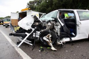 L'accident mortal d'ahir a l'N-II va implicar fins a tres vehicles