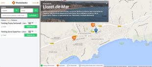 Ja és possible reservar aparcament a Lloret de Mar a través d'Internet