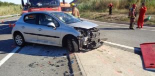 Cinc ferits en un accident a l'N-II a Biure, el tercer en deu dies