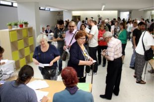 La participació a Catalunya és del 35,09% fins a la una