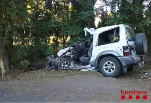 Mor un home de 60 anys en accidentar-se a la GI-643 a Gualta