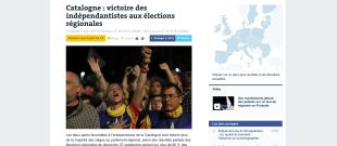 La premsa internacional parla d'una victòria de la independència a Catalunya