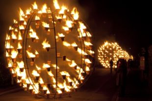 El foc, protagonista de l'espectacle inaugural al Temporada Alta