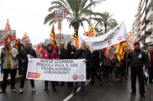 Els treballadors de l'hotel Selvamar de Lloret denuncien que fa dos mesos que no cobren