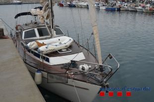 Localitzen a Blanes un veler que havia estat robat a Itàlia