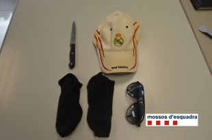 Enxampen un lladre per robar quatre cops en un establiment de Santa Coloma de Farners