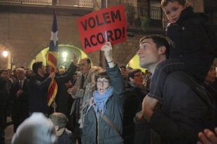 Mig miler persones reclamen a Girona un acord entre les forces independentistes