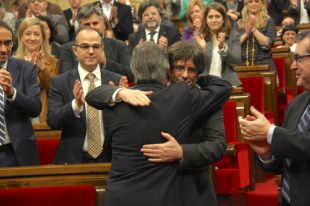 Puigdemont, investit 130è president de la Generalitat de Catalunya