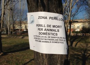 Mor un altre gos per enverinament a la zona del Pla de l'Ametller de Banyoles